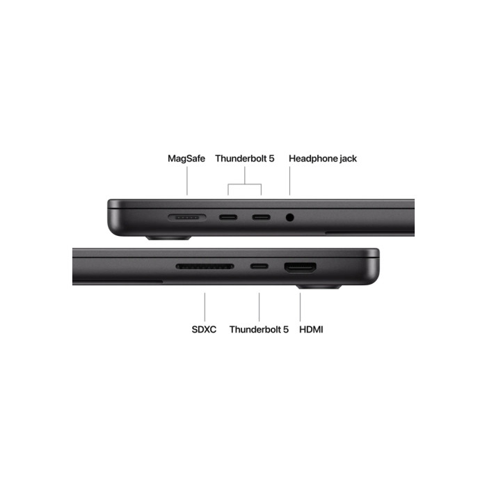 Ноутбук Apple MacBook Pro 16 A3428 M5 Pro Space Black (MGEA4UA/A)