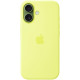 Чохол до мобільного телефона Apple Silicone iPhone 17 Neon Yellow Model A3558 (MGEV4ZM/A)