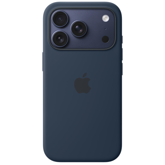 Чохол до мобільного телефона Apple iPhone 17 Pro Silicone with MagSafe Midnight Model A3559 (MGFH4ZM/A)