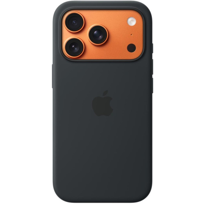 Чохол до мобільного телефона Apple iPhone 17 Pro Silicone with MagSafe Black Model A3559 (MGFK4ZM/A)