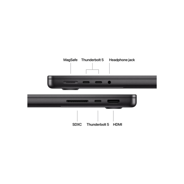 Ноутбук Apple MacBook Pro 14 A3434 M5 Space Black (MJ3D4UA/A)