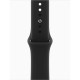 Смарт-годинник Apple Watch Series 12 GPS 42mm Black Aluminium Case with Black Sport Band - M/L (MJEC4RK/A)