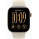 Смарт-годинник Apple Watch Series 12 GPS 42mm Light Gold Aluminium Case with Sand Sport Band - S/M (MJED4RK/A)