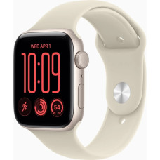 Смарт-годинник Apple Watch SE 3 2026 GPS 44mm Starlight Aluminium Case with Sand Sport Band - M/L (MJL54RK/A)