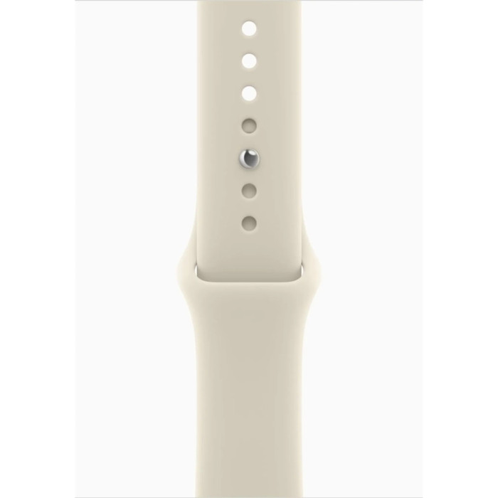 Смарт-годинник Apple Watch SE 3 2026 GPS 44mm Starlight Aluminium Case with Sand Sport Band - M/L (MJL54RK/A)