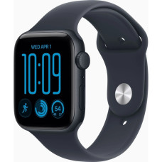 Смарт-годинник Apple Watch SE 3 2026 GPS + Cellular 44mm Midnight Aluminium Case with Navy Blue Sport Band - S/M (MJLQ4RK/A)
