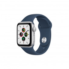 Смарт-годинник Apple Watch SE GPS, 40mm Silver Aluminium Case with Abyss Blue Spo (MKNY3UL/A)