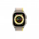 Смарт-годинник Apple Watch Ultra GPS + Cellular, 49mm Titanium Case with Yellow/Beige Trail Loop S/M (MNHK3UL/A)