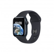 Смарт-годинник Apple Watch SE 2022 GPS 40mm Midnight Aluminium Case with Midnight Sport Band - Regular (MNJT3UL/A)