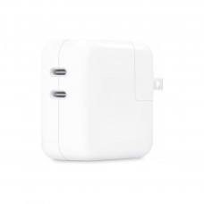 Зарядний пристрій Apple 35W Dual USB-C Port Power Adapter, Model А2676 (MNWP3ZM/A)