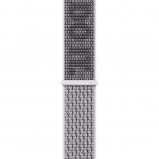 Ремінець до смарт-годинника Apple 45mm Nike Sport Loop Summit White/Black (MPJ03ZM/A)