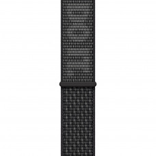 Ремінець до смарт-годинника Apple 45mm Nike Sport Loop Black/Summit White (MPJ13ZM/A)