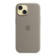 Чохол до мобільного телефона Apple iPhone 15 Silicone Case with MagSafe Clay (MT0Q3ZM/A)