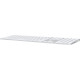 Клавіатура Apple Magic Keyboard with Touch ID Bluetooth/USB UA White (MXK73UA/A)