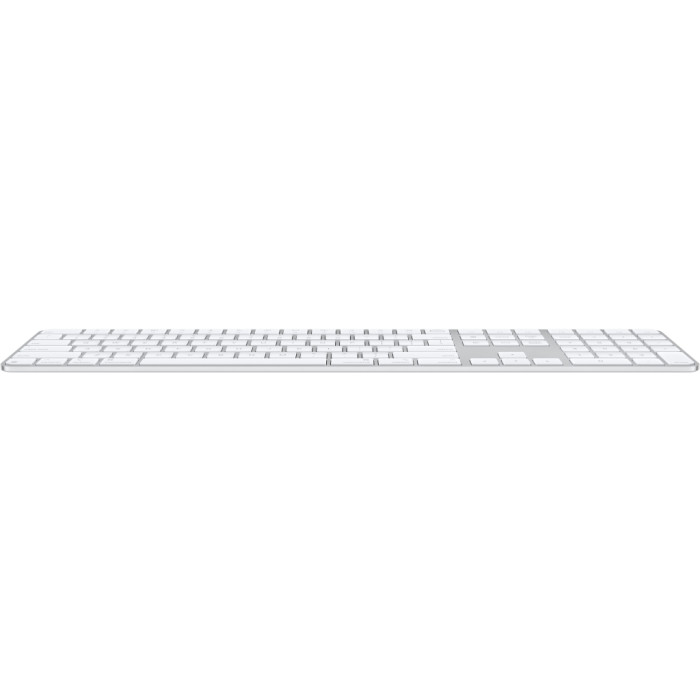 Клавіатура Apple Magic Keyboard with Touch ID Bluetooth/USB UA White (MXK73UA/A)
