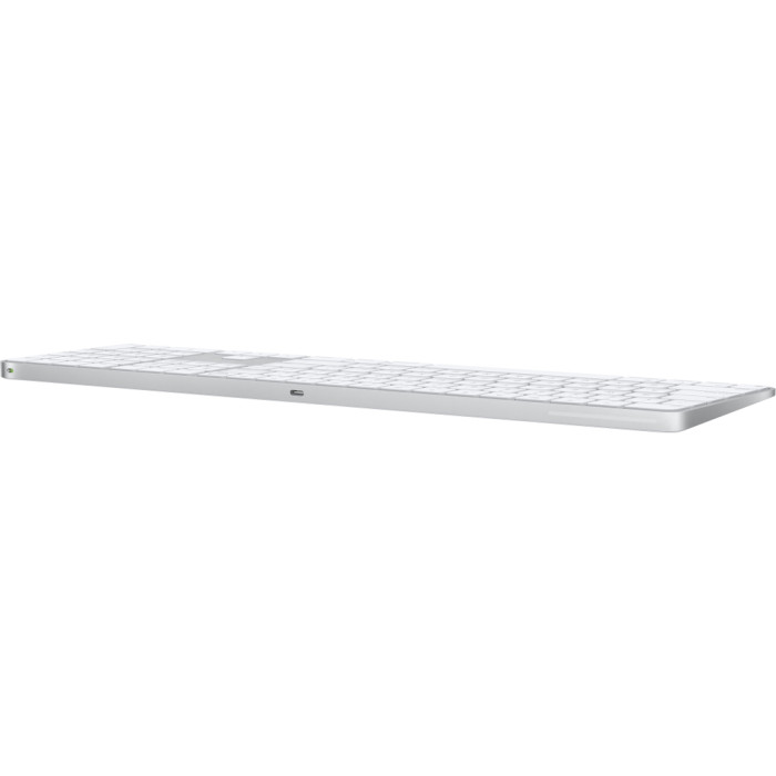 Клавіатура Apple Magic Keyboard with Touch ID Bluetooth/USB UA White (MXK73UA/A)