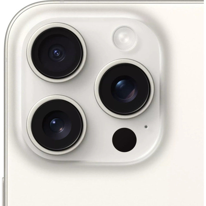 Мобільний телефон Apple iPhone 15 Pro 128Gb (Grade A) White Titanium USED (iP15Pr12WhT_A)