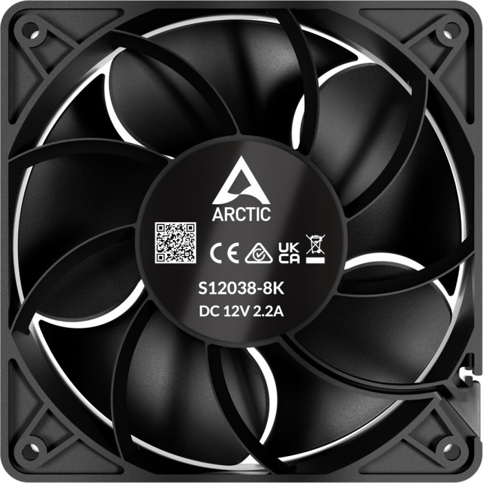 Кулер до корпусу Arctic S12038-8K (ACFAN00294A)