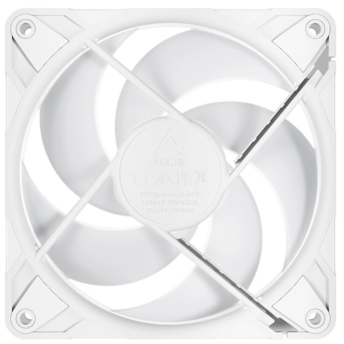 Кулер до корпусу Arctic P12PRO REV ARGB WHITE (ACFAN00325A)