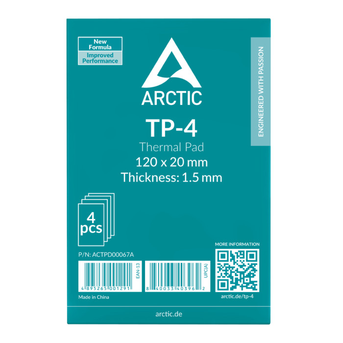 Термопрокладка Arctic TP-4 120x20x1.5 mm (ACTPD00067A)
