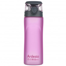 Пляшка для води Ardesto Matte Bottle 600 мл Pink (AR2205PR)