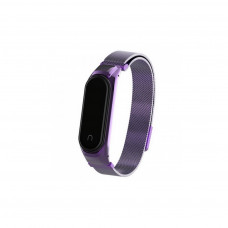 Ремінець до фітнес браслета Armorstandart Milanese Magnetic Band 4303 для Xiaomi Mi Band 4/3 Purple (ARM55922)