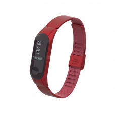 Ремінець до фітнес браслета Armorstandart Flat Milanese Band 4303 для Xiaomi Mi Band 4/3 Red (ARM55932)