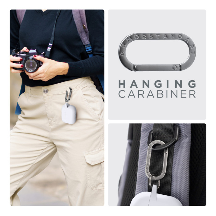 Чохол для навушників Armorstandart Hang Case For Apple Airpods Pro White (ARM56071)