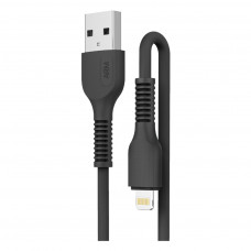 Дата кабель USB 2.0 AM to Lightning 1.0m AR88 2.4A black Armorstandart (ARM60009)