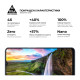 Скло захисне Armorstandart Pro OPPO A16 Black (ARM61019)