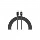 Дата кабель USB-C to Lightning 1.0m AMQGJ2B black Armorstandart (ARM64293)