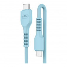 Дата кабель USB-C to USB-C 1.0m AR88 3A blue Armorstandart (ARM65292)