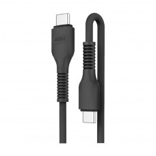 Дата кабель USB-C to USB-C 1.0m AR88 3A black Armorstandart (ARM65293)