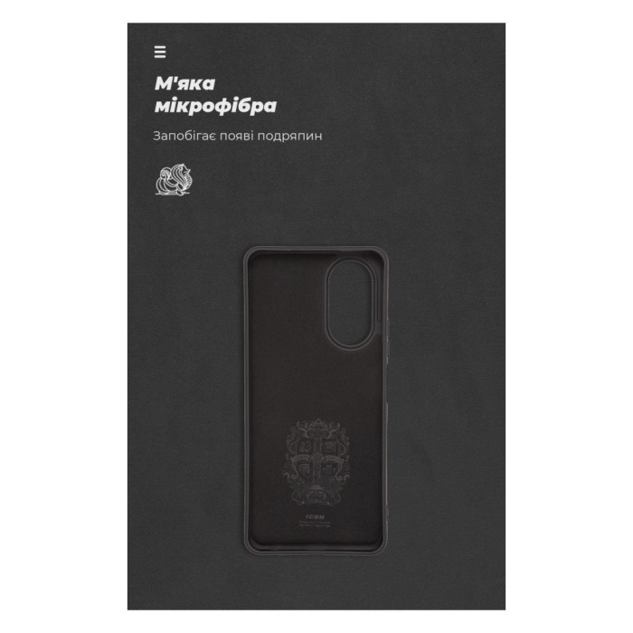Чохол до мобільного телефона Armorstandart ICON Case OPPO A58 4G Black (ARM66472)
