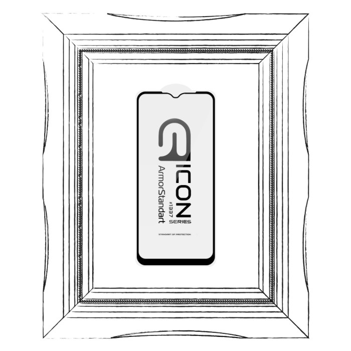 Скло захисне Armorstandart Icon Xiaomi Redmi A2 Black (ARM66572)