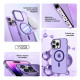 Чохол до мобільного телефона Armorstandart Y23 MagSafe Apple iPhone 15 Plus Transparent Purple (ARM68337)