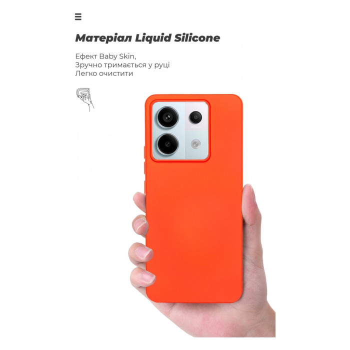 Чохол до мобільного телефона Armorstandart ICON Case Xiaomi Redmi Note 13 Pro 5G Red (ARM71852)