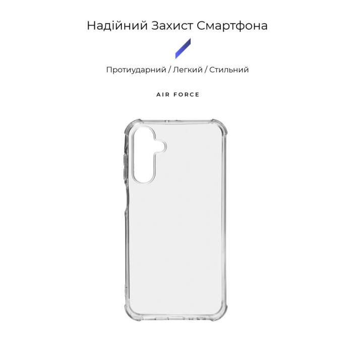 Чохол до мобільного телефона Armorstandart Air Force Samsung A15 5G (A156) Transparent (ARM72541)