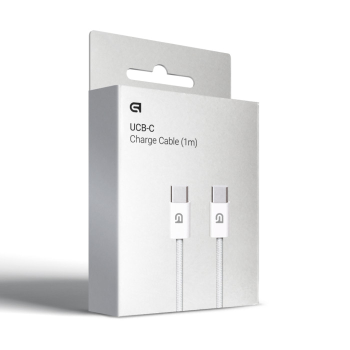 Дата кабель USB-C to USB-C 1.0m White Armorstandart (ARM72698)