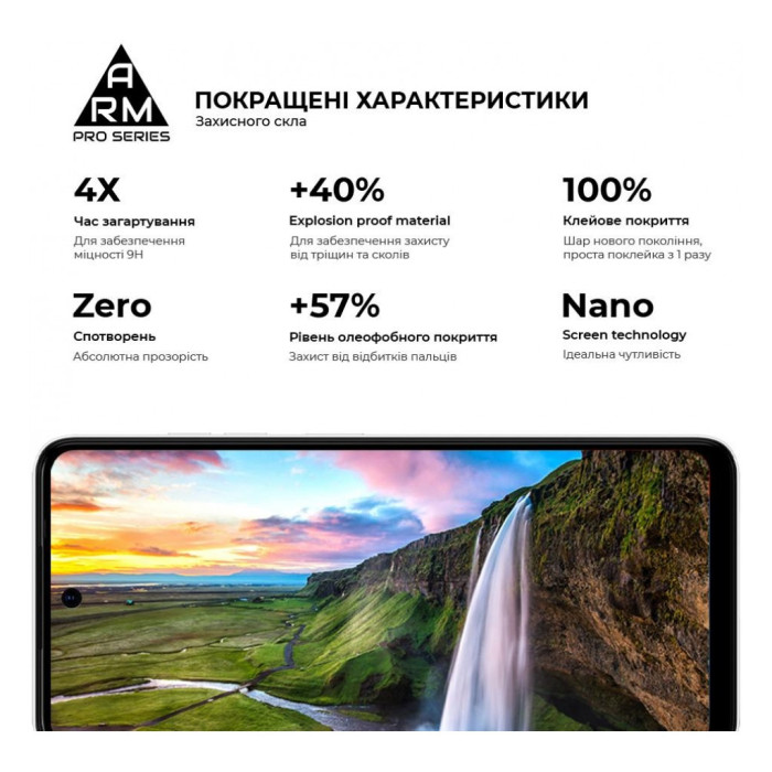 Скло захисне Armorstandart Pro Tecno Spark Go 2024 (BG6) Black (ARM73614)