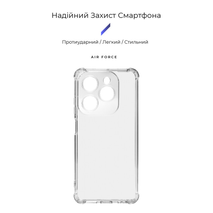 Чохол до мобільного телефона Armorstandart Air Force Infinix HOT 40i Camera cover Clear (ARM73912)