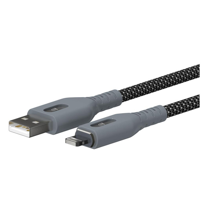 Дата кабель USB 2.0 AM to Lightning 1.0m Magnetic 2A black Armorstandart (ARM75508)