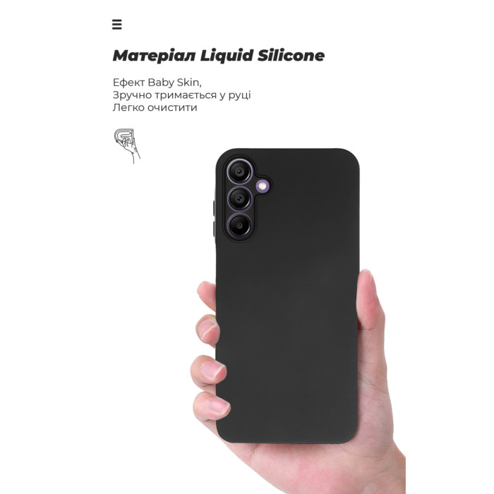 Чохол до мобільного телефона Armorstandart ICON Samsung A15 4G (A155) / A15 5G Camera cover Black (ARM76386)