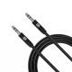 Кабель мультимедійний 3.5mm M to 3.5mm M 1.0m Black Armorstandart (ARM76890)