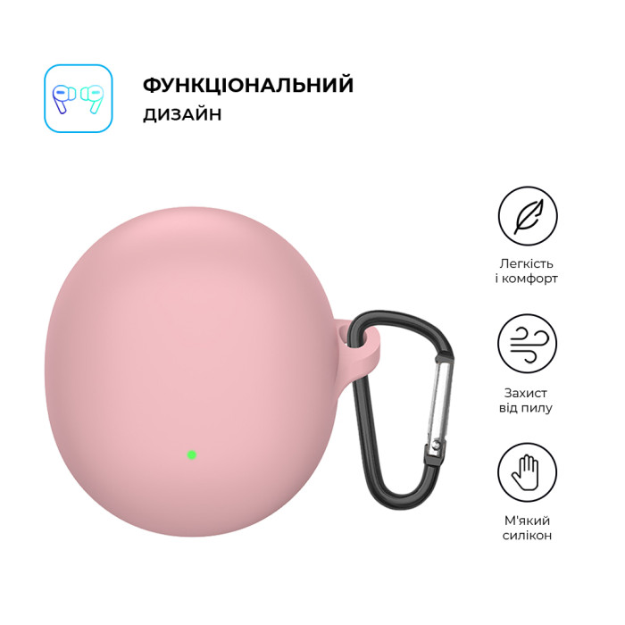 Чохол для навушників Armorstandart Hang Case для OPPO Enco Air3 Pink (ARM79942)