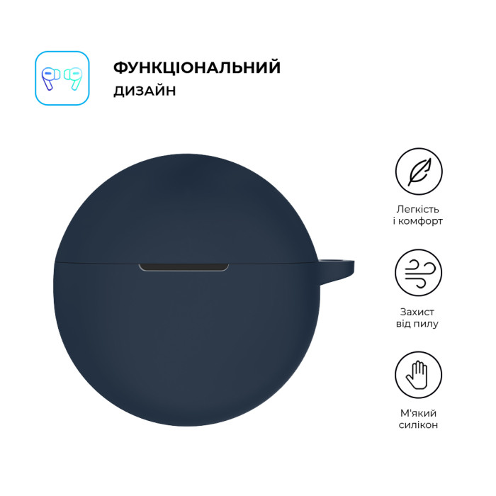 Чохол для навушників Armorstandart Hang Case для OPPO Enco Air2i/Air3i Dark Blue (ARM79944)