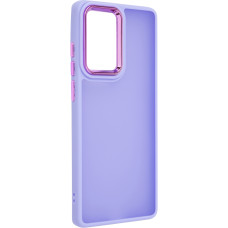 Чохол до мобільного телефона Armorstandart Frame Motorola G55 5G Violet (ARM81264)