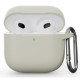 Чохол для навушників Armorstandart Hang Case для Apple AirPods 4 Antique white (ARM81279)