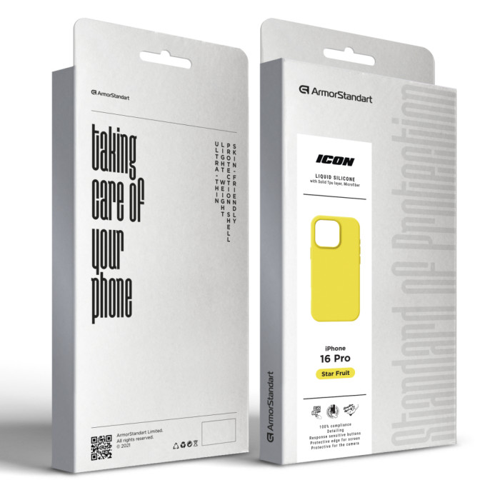 Чохол до мобільного телефона Armorstandart ICON2 MagSafe Apple iPhone 16 Pro Star Fruit (ARM81320)