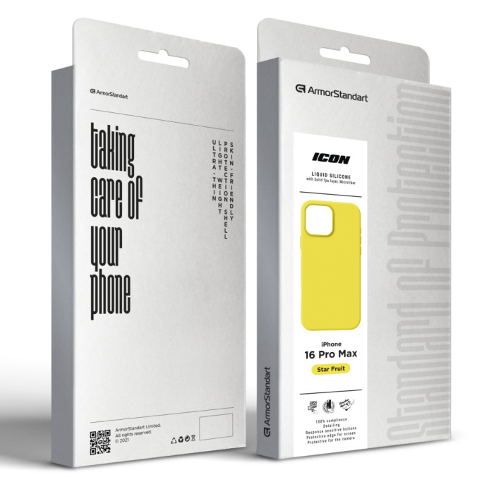 Чохол до мобільного телефона Armorstandart ICON2 MagSafe Apple iPhone 16 Pro Max Star Fruit (ARM81325)